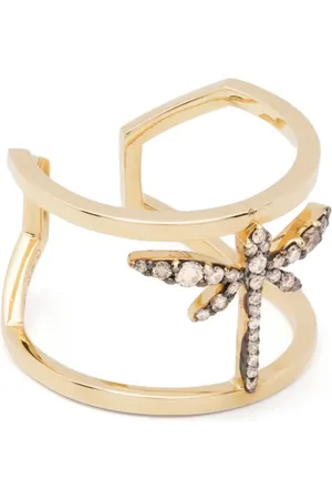 ANAPSARA 18kt Gelbgoldring mit Diamanten