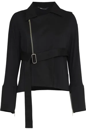 Uma Raquel Davidowicz Jacke mit asymmetrischem Saum