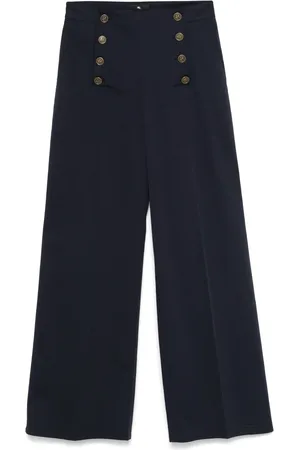 Etro Hose mit Pegaso-Knöpfen
