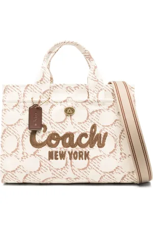 Coach Signature Tote Bag aus Canvas