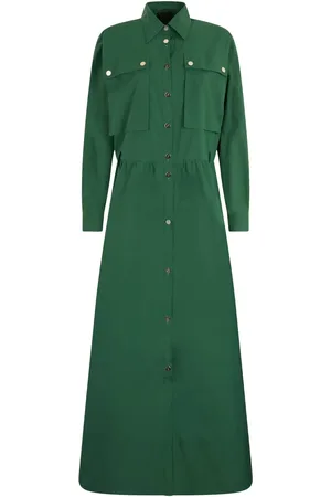 Liu Jo Geknöpftes Utility-Kleid