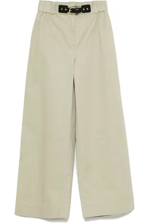 Maje Hose mit Logo-Prägung