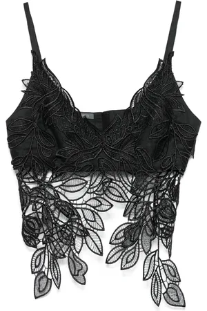 Alberta Ferretti Makramee-Oberteil