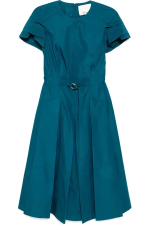 3.1 Phillip Lim Midikleid mit Blütenärmeln