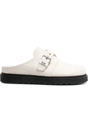 GCDS Mules mit Monogramm-Print
