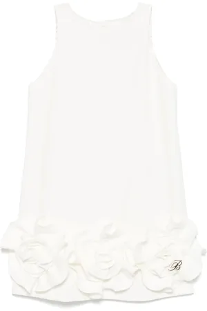 MISS BLUMARINE Kleid mit Blumenapplikation