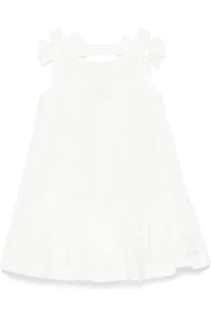 Simonetta Kleid mit Schleifendetail