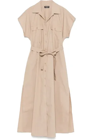 Dondup Midikleid aus Baumwolle