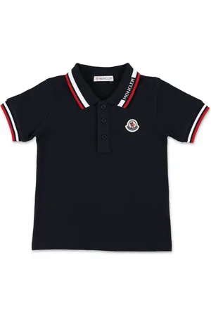 Moncler Poloshirt mit Logo-Patch