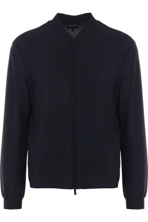 Giorgio Armani Cardigan mit Waffelstrick-Muster