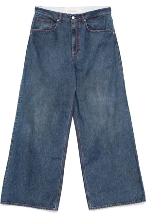 ERL Jeans mit Kontrastnähten