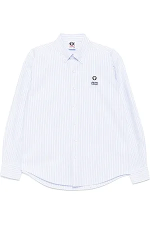 A Bathing Ape Hemd mit Logo-Patch
