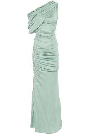 BLUMARINE Gerafftes Maxikleid