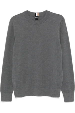 HUGO BOSS Sweatshirt mit Rundhalsausschnitt