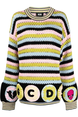 GCDS Pullover mit Blockstreifen