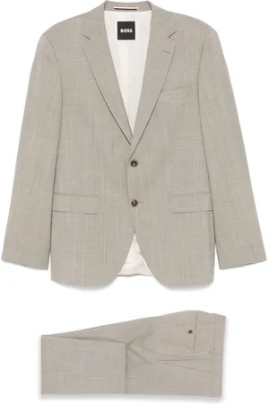 HUGO BOSS Gemusterter Anzug