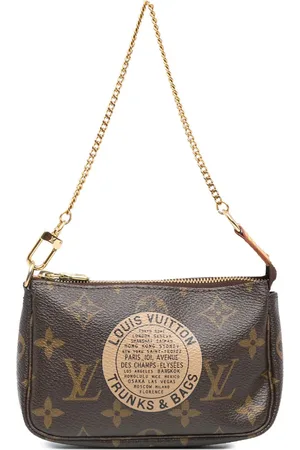 LOUIS VUITTON 2007 Monogram Trunks and Bags Mini Pochette Accessoires Handtasche