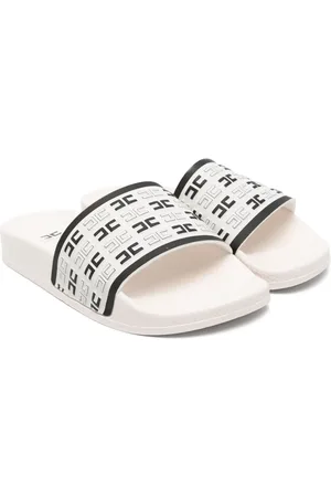 Elisabetta Franchi Flip-Flops mit Monogrammmuster