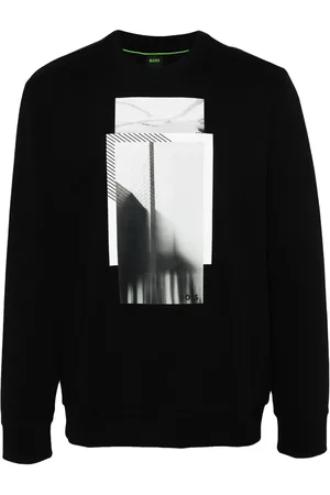 HUGO BOSS Sweatshirt mit grafischem Print