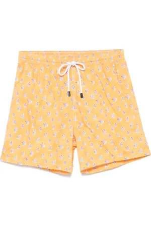 BARBA Badeshorts mit Kaktus-Print