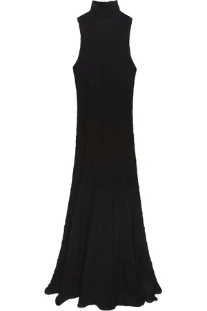 Msgm Maxikleid mit Knitterfalten