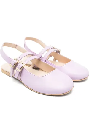 Twin-Set Ballerinas aus Leder