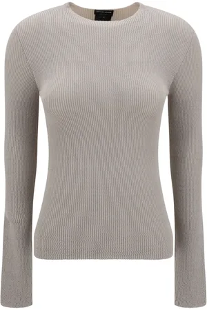 Giorgio Armani Gerippter Pullover