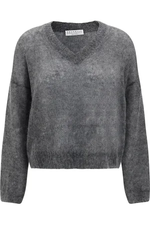 Brunello Cucinelli Pullover mit V-Ausschnitt