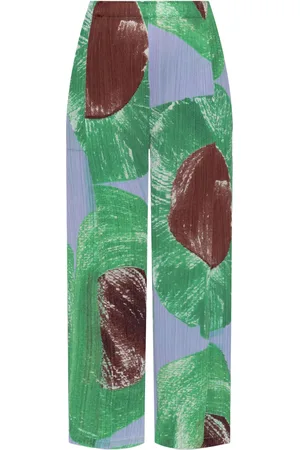 PLEATS PLEASE ISSEY MIYAKE Hose mit Bundfalten