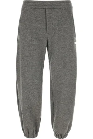 Alexander McQueen Jogginghose mit Logo-Schild