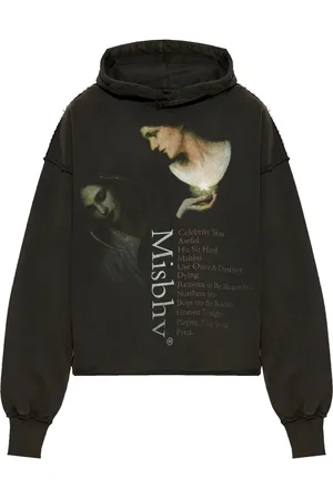 MISBHV Hoodie mit Logo-Print