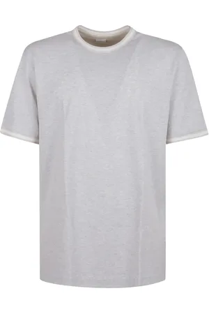 ELEVENTY T-Shirt mit Kontrastdetails