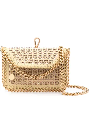 Stella McCartney Falabella Clutch mit Kristallen