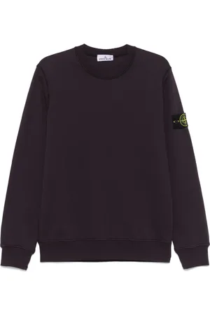 Stone Island Sweatshirt mit Kompass-Patch
