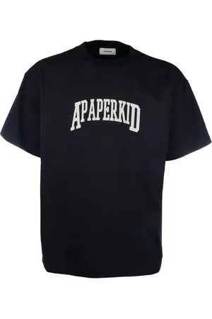 A PAPER KID T-Shirt mit Logo-Print
