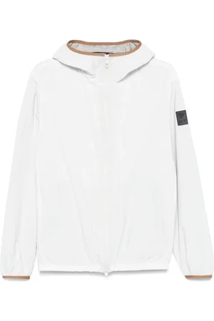 FAY Windbreaker mit Logo-Patch