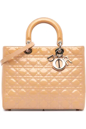 Dior 2012 große Umhängetasche aus Lackleder