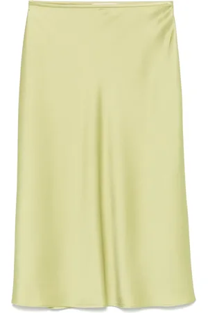 BLUMARINE Midirock aus Satin