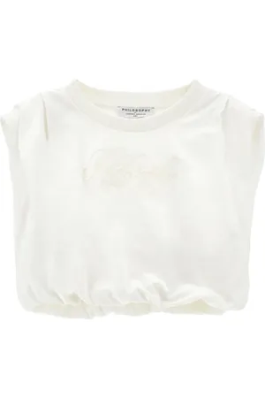 PHILOSOPHY DI LORENZO SERAFINI T-Shirt mit Logo-Stickerei