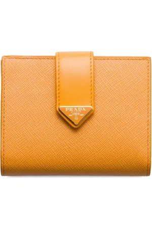 Prada Kleines Portemonnaie aus Saffiano-Leder