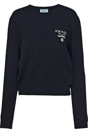 Prada Intarsien-Pullover aus Kaschmir
