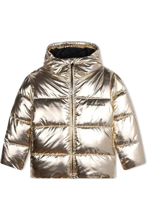 Karl Lagerfeld Gefütterte Jacke im Metallic-Look