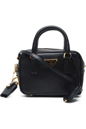 Prada 2010-2024 kleine Handtasche mit Triangel-Logo