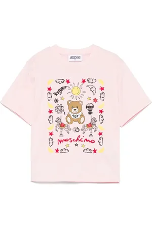 Moschino T-Shirt mit Teddy-Print
