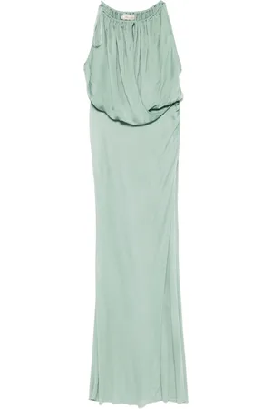 BLUMARINE Drapiertes Maxikleid