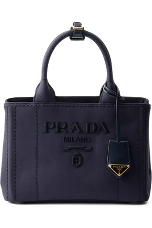 Prada Kleine Handtasche aus Baumwollcanvas