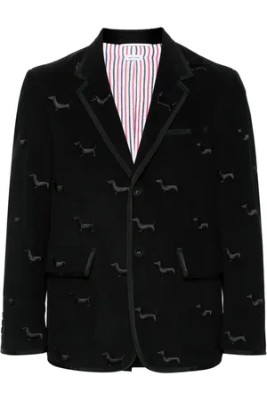 Thom Browne Cordblazer mit Hector-Motiv