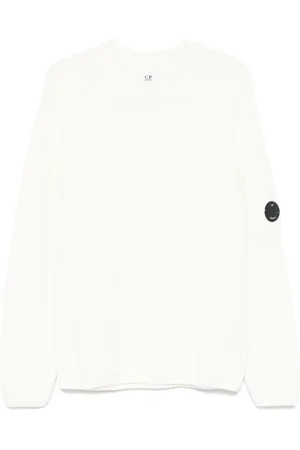 C.P. Company Sea Island Pullover mit Linsen-Detail