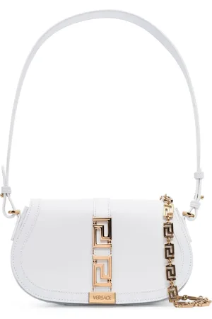 VERSACE Schultertasche mit Greca-Schild