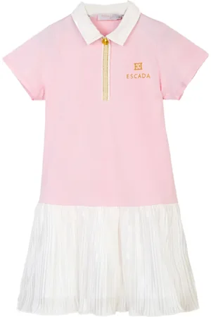 Escada Kleid mit Logo-Stickerei